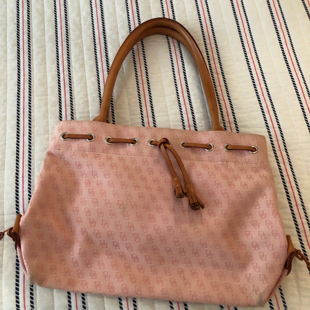 Vintage Dooney & Bourke Logo Tote